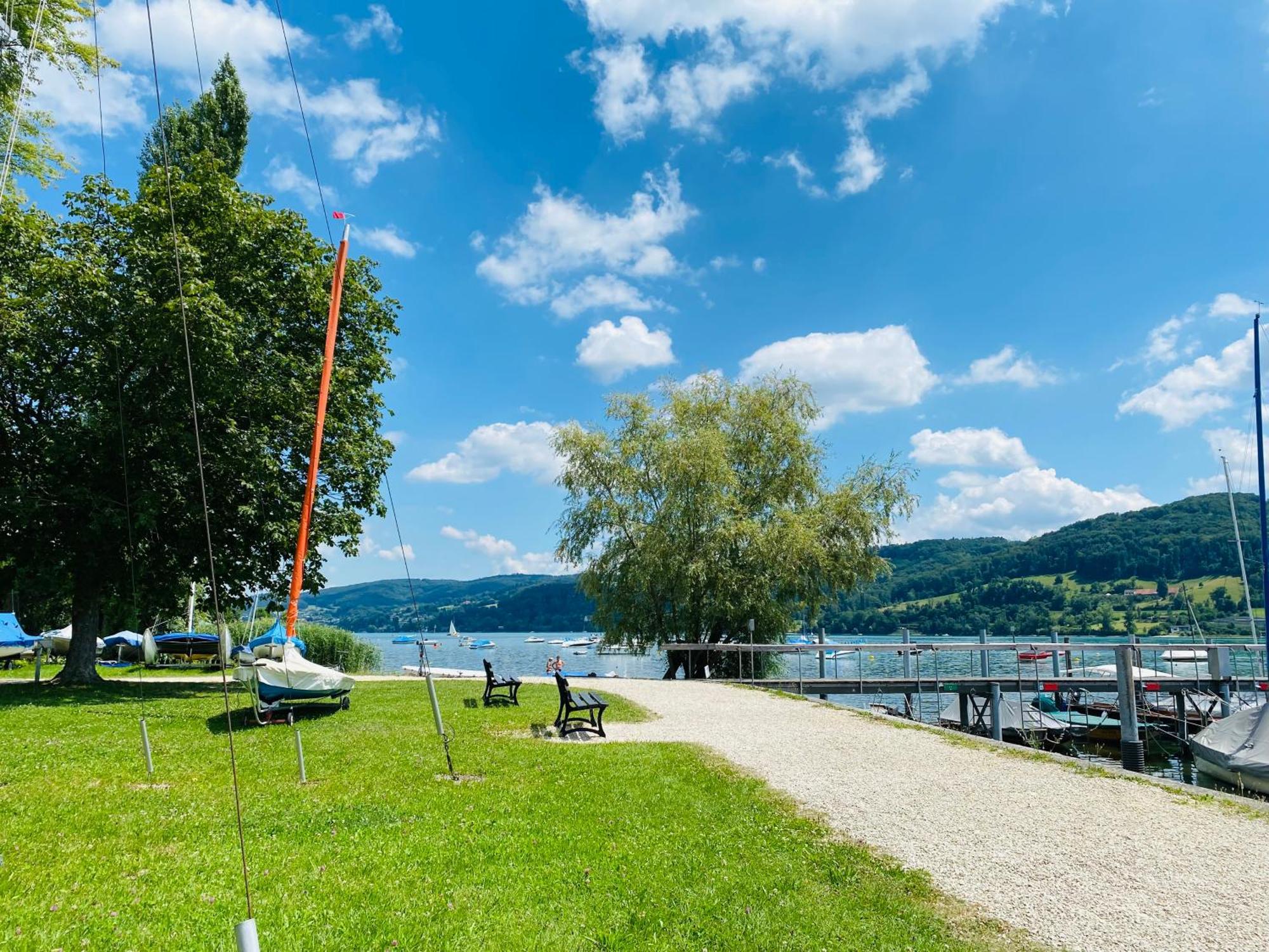Gartenapartment Auf Der Hoeri In Wangen Ohningen Eksteriør billede